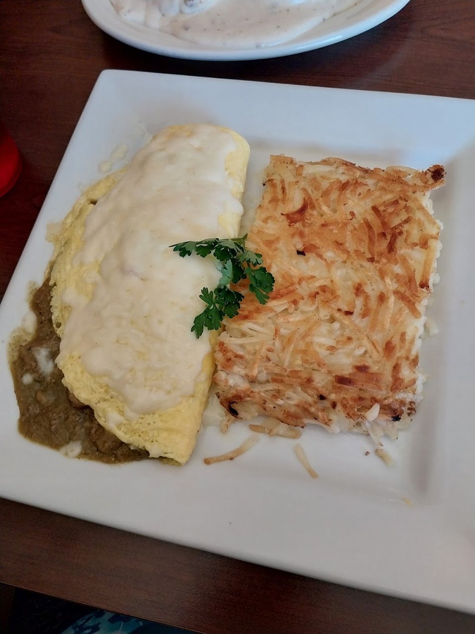 Green Chili Omelet